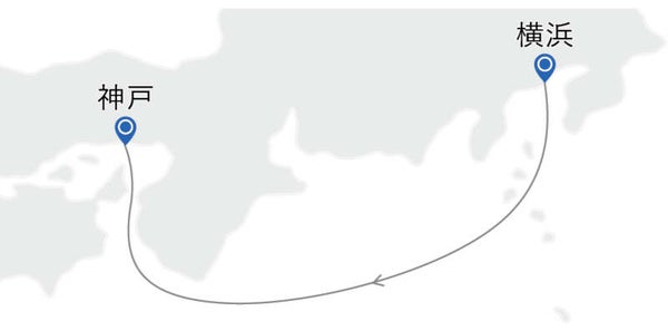 MITSUI OCEAN SAKURA ベランダスイートA【横浜発/神戸着】週末利用 横浜/神戸クルーズ(3日間)2